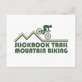 Slickrock Trails MTB mountainbiken Feestdagenkaart (Voorkant)