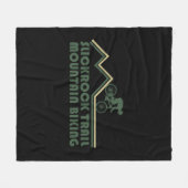 Slickrock Trails MTB mountainbiken Fleece Deken (Voorkant (Horizontaal))