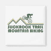 Slickrock Trails MTB mountainbiken Magneet (Voorkant)