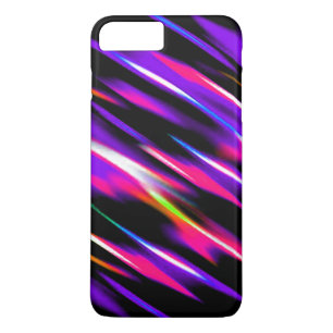 Slict Neon Striped Animal Print Multicolored Hot iPhone 8/7 Plus Hoesje