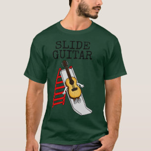 Slide gitaar gitarist muzikant grappig t-shirt