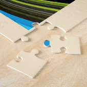 Slide naar kerstkunst legpuzzel (Zijkant)