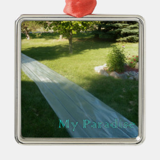 Slide Paradise Metalen Ornament