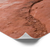 Slide Rock in Sedona, AZ 3590 Poster (Hoek)