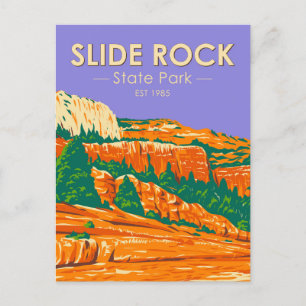 Slide Rock State Park Arizona  Briefkaart