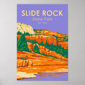 Slide Rock State Park Arizona Poster (Voorkant)