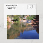 Slide Rock State Park Briefkaart (Voorkant / Achterkant)