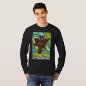Slide squirrel Pteromyini cute pet T-shirt (Voorkant volledig)