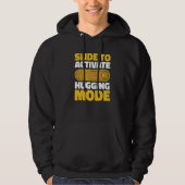 Slide To Activate Hugging Mode Pythonidae Banana B Hoodie (Voorkant)