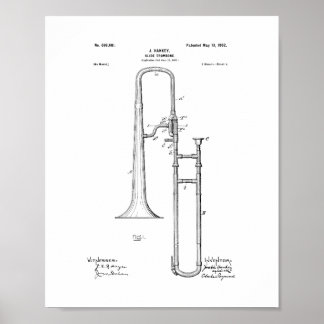 Slide-trombone-patent Poster