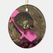 Slider Schildpad Kerst Ornament (Links)