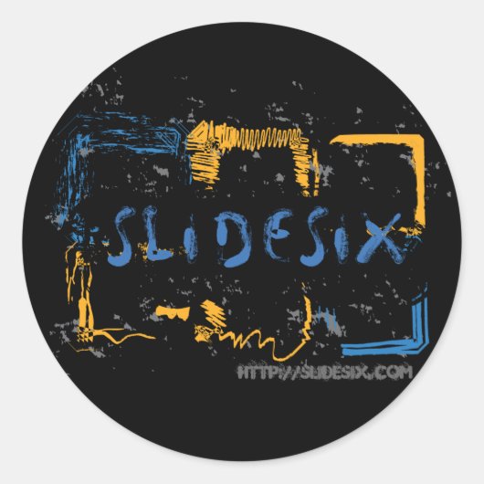 SlideZes Stickers (Voorkant)