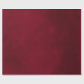 Slidge Burgundy Red Wrapping Paper Cadeaupapier (Vlak)