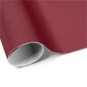Slidge Burgundy Red Wrapping Paper Cadeaupapier (Rol Hoek)