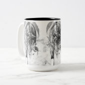 Slidin' In Tweekleurige Koffiemok (Voorkant links)