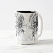 Slidin' In Tweekleurige Koffiemok (Voorkant rechts)