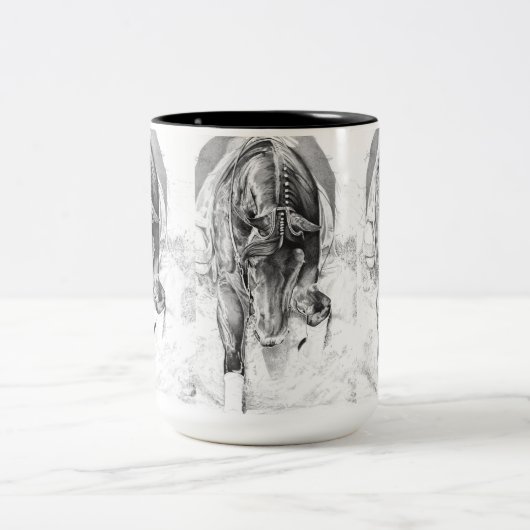 Slidin' In Tweekleurige Koffiemok (Center)