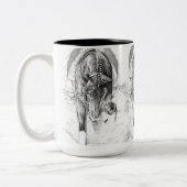 Slidin' In Tweekleurige Koffiemok (Links)