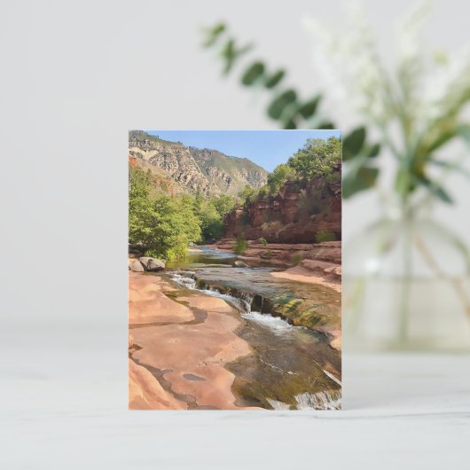 Sliding Rock State Park AZ Briefkaart (Staand voorkant)