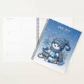 Sliding Snowman kerstvakantie Planner (Display)
