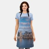 Sliema haven en wolkenkrabbers in Malta Schort (Gedragen)