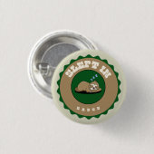 sliep in badge ronde button 3,2 cm (Voorkant /achterkant)