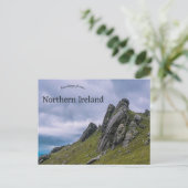 Slieve Bearnagh Noord-Ierland Briefkaart (Staand voorkant)