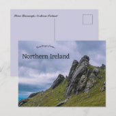 Slieve Bearnagh Noord-Ierland Briefkaart (Voorkant / Achterkant)