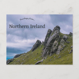 Slieve Bearnagh Noord-Ierland Briefkaart