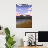 Slieve Donard Noord-Ierland Reisposter Poster (Thuiskantoor)