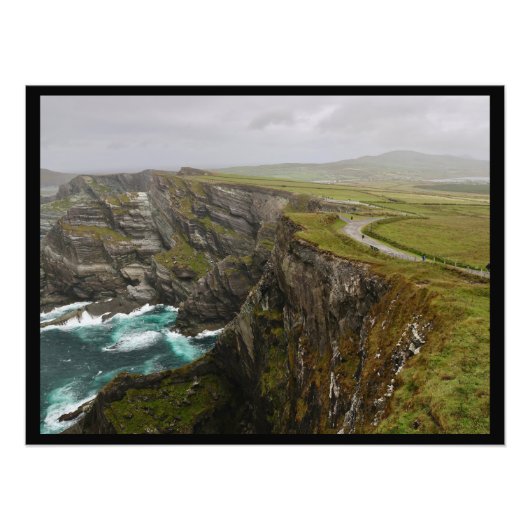 Slieve League, Ierland Foto Afdruk (Voorkant)