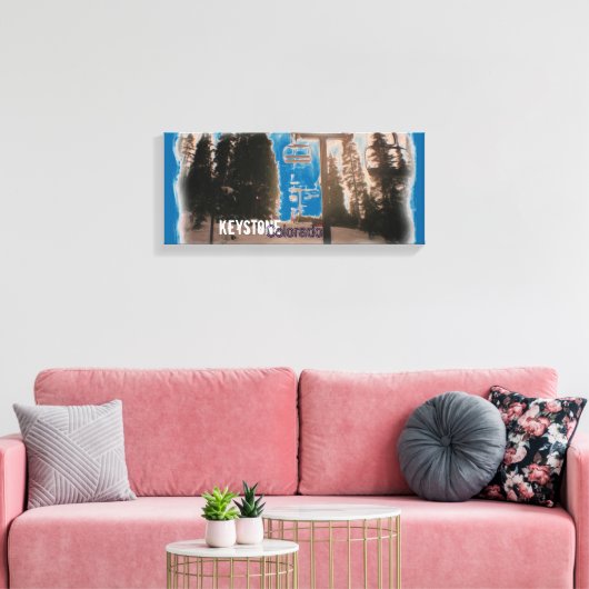 Sliftcanvas Keystone Colorado Canvas Afdruk (Insitu (Woonkamer))