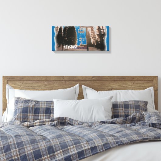 Sliftcanvas Keystone Colorado Canvas Afdruk (Insitu (Slaapkamer))