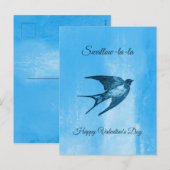 Slig la-la naughty Valentijnsdag Feestdagenkaart (Voorkant / Achterkant)