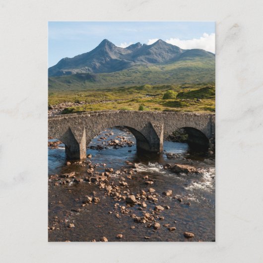 Sligachan Bridge, eiland Skye, Schotland Briefkaart (Voorkant)