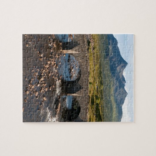 Sligachan Bridge, eiland Skye, Schotland Legpuzzel (Horizontaal)