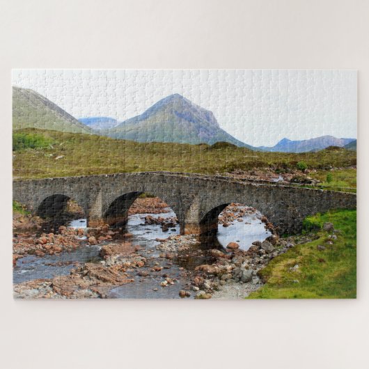 Sligachan Bridge, eiland Skye, Schotland Legpuzzel (Horizontaal)