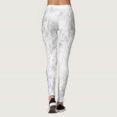 Slight Black Grunge Pencil Blotches Leggings (Achterkant)
