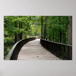 Slightly Curved Poster