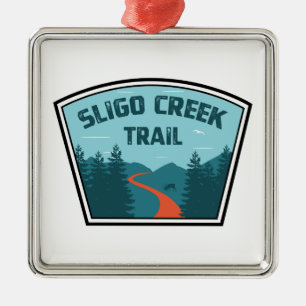 Sligo Creek Trail Metalen Ornament