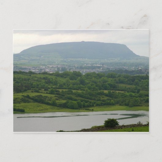 Sligo en Knocknara Briefkaart (Voorkant)