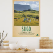 Sligo Ireland, Retro Irish Travel Advert Poster (Keuken)