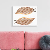 Slijksplekken Canvasprint Canvas Afdruk (Insitu (Woonkamer))