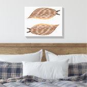 Slijksplekken Canvasprint Canvas Afdruk (Insitu (Slaapkamer))