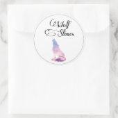 Slijm logo ronde sticker (Tas)