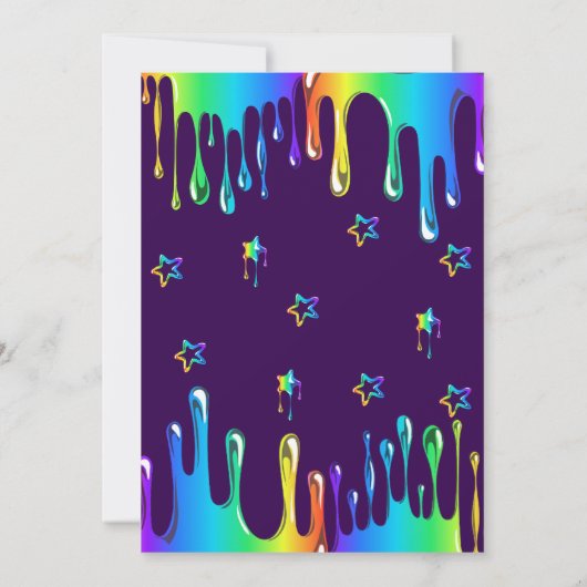 Slijm Verjaardag Kaart (Achterkant)