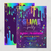 Slijm Verjaardag Kaart (Voorkant / Achterkant)