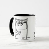 Slijmclub heeft gezegde "Gone for No Lunch" Mok (Voorkant links)