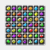 Slijme Pop! slijmrastermagneet Magneet (Voorkant)