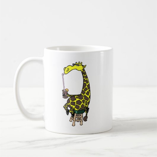 Slijmende Giraffe Koffiemok (Links)